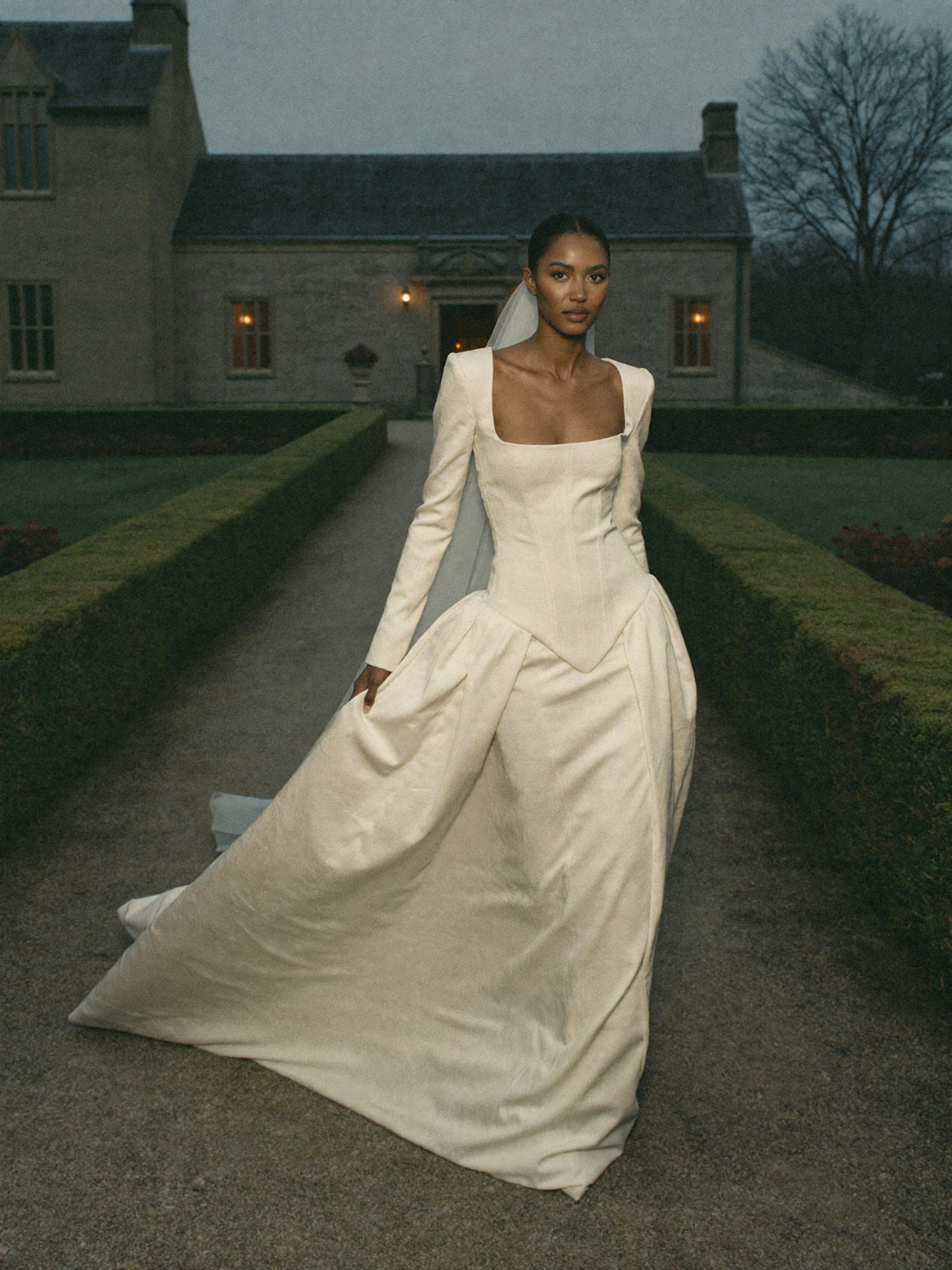 What Is a Basque Waist Wedding Dress?